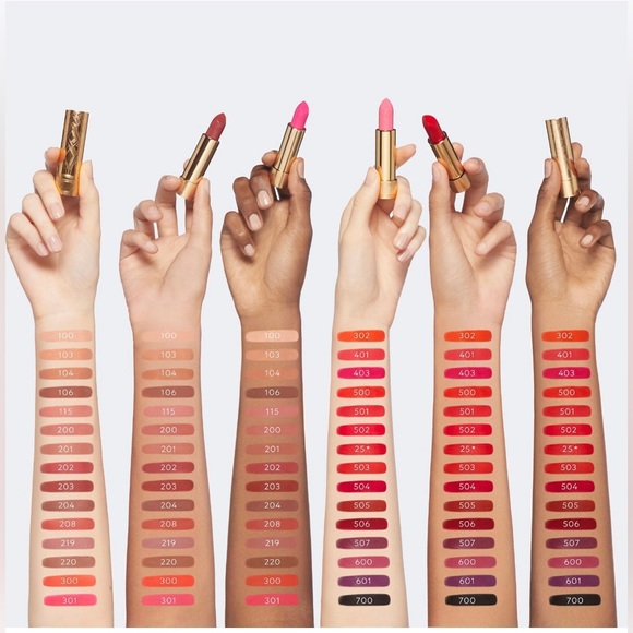 GUCCI Rouge A Levres Mat Lipstick - LUCY DARK ORANGE - Picture 6 of 7